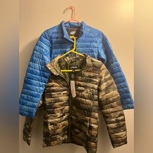2 Lands End NWT jackets; boys size L 14-16 smoke free home